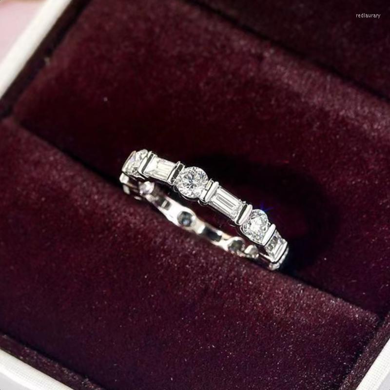 Wedding Rings CAOSHI Fashion Finger Ring Female Accessories Modern Style Geometric Shape Of Zirconia Silver Color Jewelry For Party
Wedding Rings CAOSHI Fashion Finger Ring Female Accessories Modern Style Geometric Shape Of Zirconia Silver Color Jewelry For Party