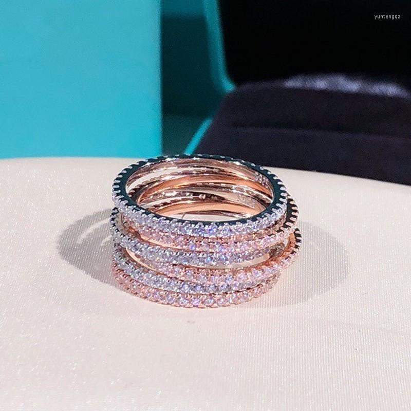 Wedding Rings Original SSilver Color Sterling Zircon Ring For Women Full Drilled White Topaz Bizuteria Anillos Gemstone Jewelry
Wedding Rings Original SSilver Color Sterling Zircon Ring For Women Full Drilled White Topaz Bizuteria Anillos Gemstone Jewelry
