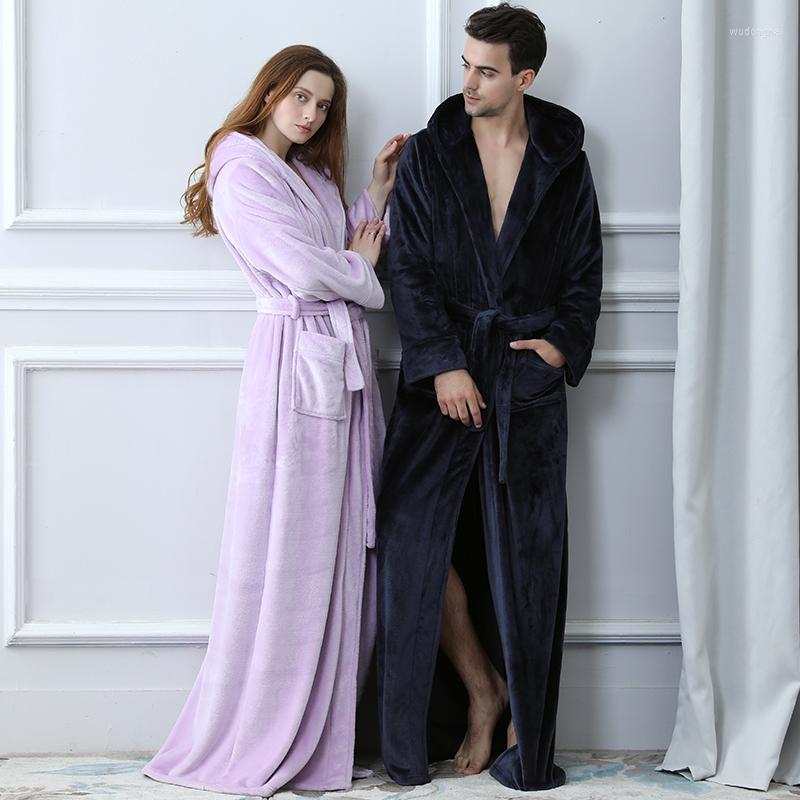 Men's Sleepwear Men Plus Size Winter Long Warm Coral Fleece Bathrobe 40-120KG Hooded Kimono Flannel Cozy Bath Robe Dressing Gown Women, Women navy
Men's Sleepwear Men Plus Size Winter Long Warm Coral Fleece Bathrobe 40-120KG Hooded Kimono Flannel Cozy Bath Robe Dressing Gown Women, Women navy