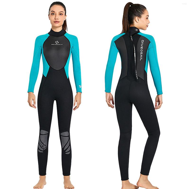 Women's Swimwear 3mm Women Neoprene Wetsuit Full Body Diving Suit For Snorkeling Scuba Surfing, Black
Women's Swimwear 3mm Women Neoprene Wetsuit Full Body Diving Suit For Snorkeling Scuba Surfing, Black