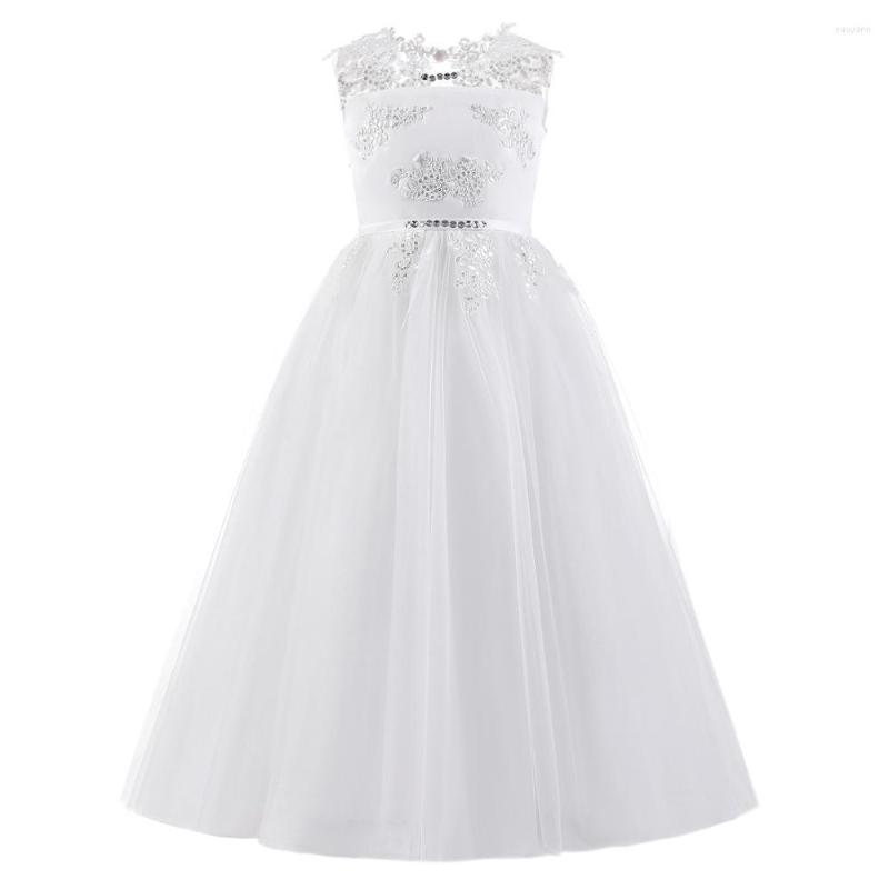 Girl Dresses Europe And America Fashion Style Sleeveless To Long Skirts Middle Large GIRL'S Gown Flower Boys/Flower Girls Wedding, White
Girl Dresses Europe And America Fashion Style Sleeveless To Long Skirts Middle Large GIRL'S Gown Flower Boys/Flower Girls Wedding, White