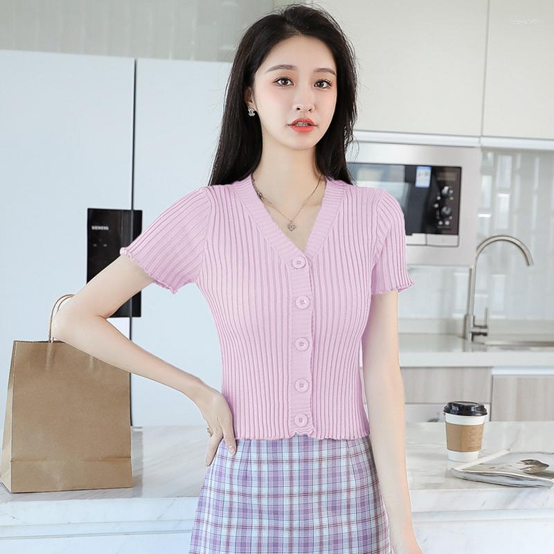 Women' Blouses 2022 Summer Women' Elastic Short Sleeve Ice Silk Knit Shirt All-match Slim V-neck Thin Fashion Top T-shirt, Khaki
Women' Blouses 2022 Summer Women' Elastic Short Sleeve Ice Silk Knit Shirt All-match Slim V-neck Thin Fashion Top T-shirt, Khaki