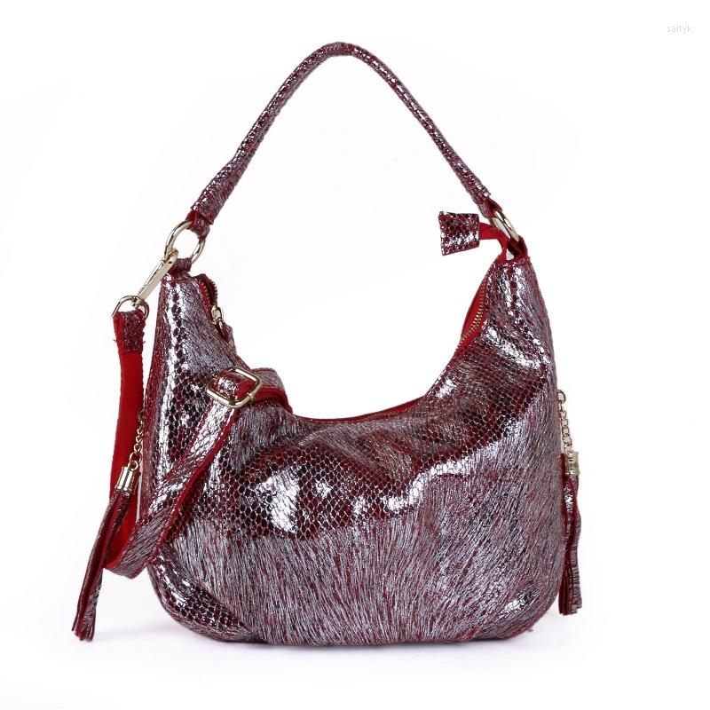 Evening Bags Fashion Serpentine Women Handbags Genuine Leather Shoulder Female Real Natural Crossbody Hobos Bag, Brown
Evening Bags Fashion Serpentine Women Handbags Genuine Leather Shoulder Female Real Natural Crossbody Hobos Bag, Brown