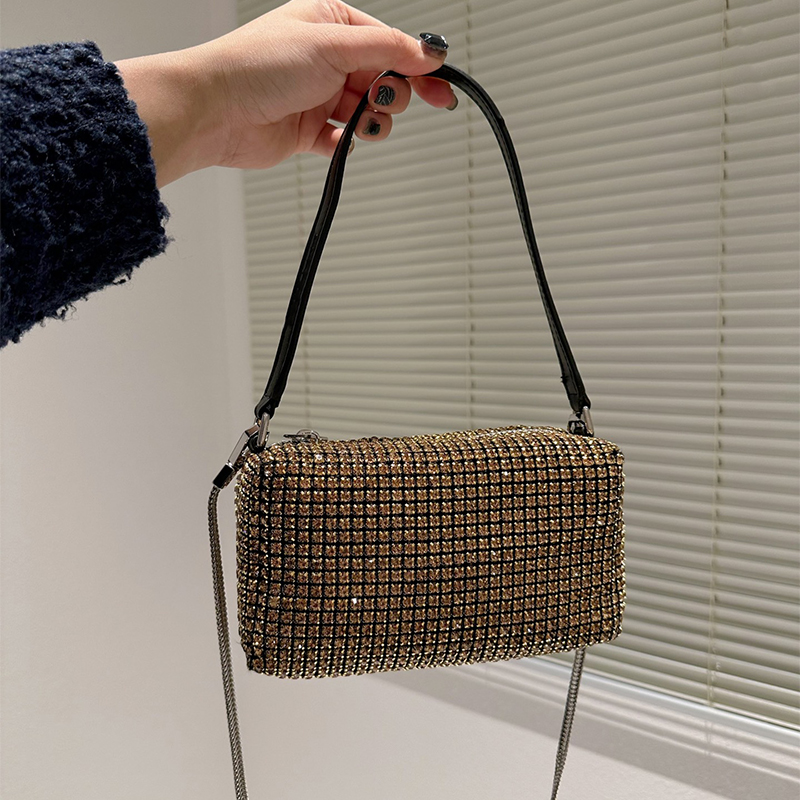 designer bag shoulder women dinner party bags classic style luxury bag handbag tote chains cross body Full drill nice wallet bingbing fashion silver chain purses, A1
designer bag shoulder women dinner party bags classic style luxury bag handbag tote chains cross body Full drill nice wallet bingbing fashion silver chain purses, A1