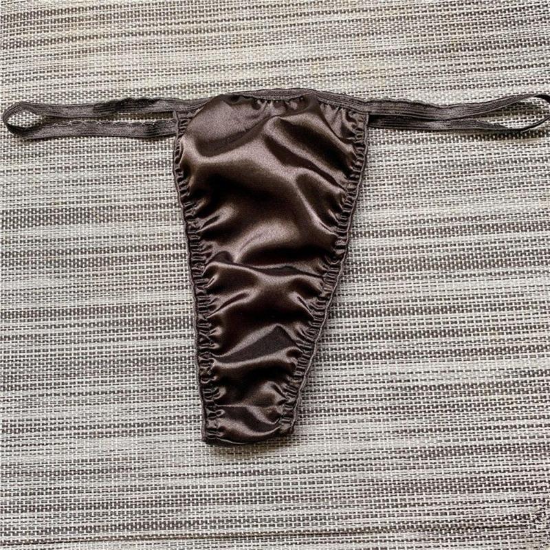 Underpants Mens Sexy Artificial Silk Briefs Bikini Low Waist Underwear Thong Men's Thongs Bump Pockets, Black
Underpants Mens Sexy Artificial Silk Briefs Bikini Low Waist Underwear Thong Men's Thongs Bump Pockets, Black