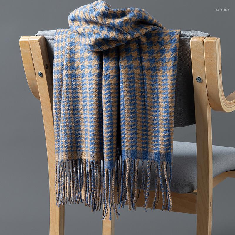 Scarves Luxury Houndstooth Winter Cashmere Scarf Women Warm Pashmina Shawl Casual Tassel Lady Wraps Blanket Female Foulard
Scarves Luxury Houndstooth Winter Cashmere Scarf Women Warm Pashmina Shawl Casual Tassel Lady Wraps Blanket Female Foulard