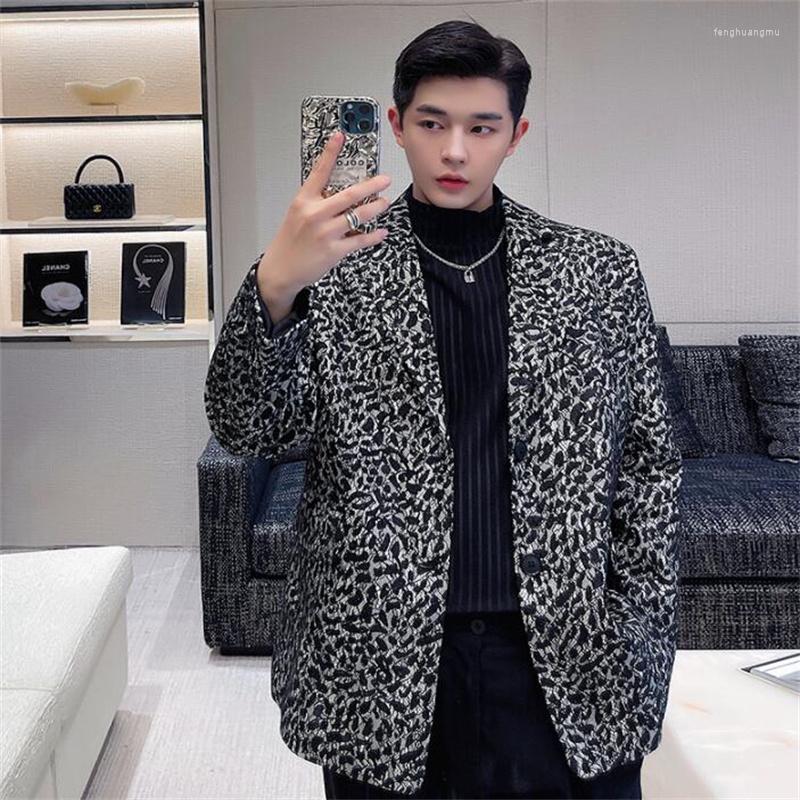 Men's Suits Suit Men Leopard Blazers Costumes Hommes Abiti Da Cerimonia Uomo Coat Fashion Hair Stylist Jackets Vestito Matrimonio, Black
Men's Suits Suit Men Leopard Blazers Costumes Hommes Abiti Da Cerimonia Uomo Coat Fashion Hair Stylist Jackets Vestito Matrimonio, Black