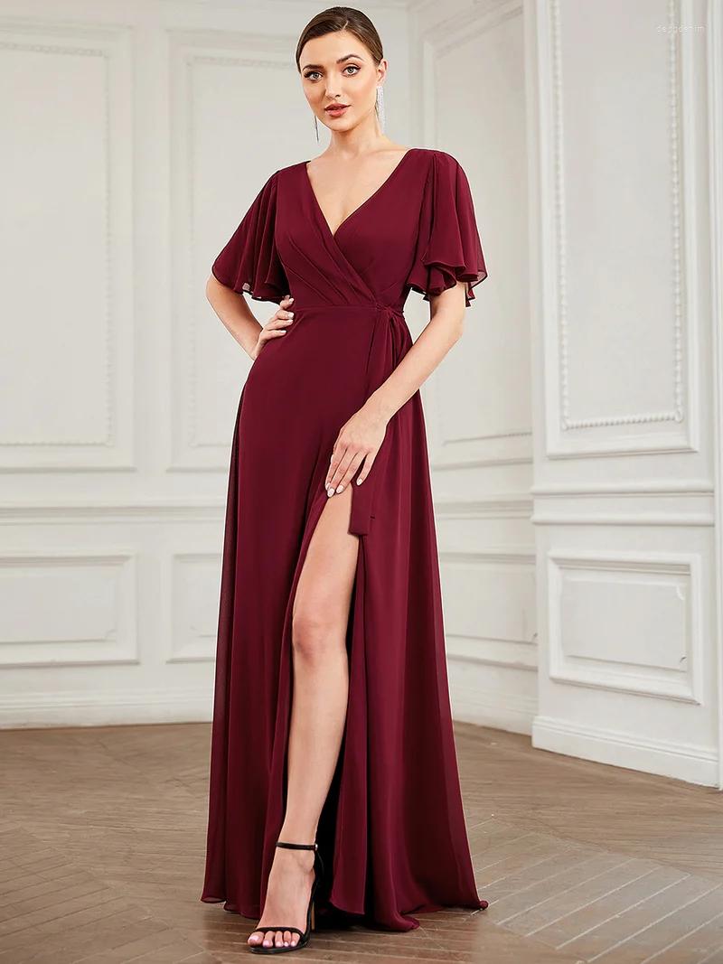 Party Dresses Elegant Bridesmaid Dress Long A Line V Neck Ruffles Sleeves Floor Length Gown 2022 Ever Pretty Of Simple Evening Dresse Women, Navy blue
Party Dresses Elegant Bridesmaid Dress Long A Line V Neck Ruffles Sleeves Floor Length Gown 2022 Ever Pretty Of Simple Evening Dresse Women, Navy blue