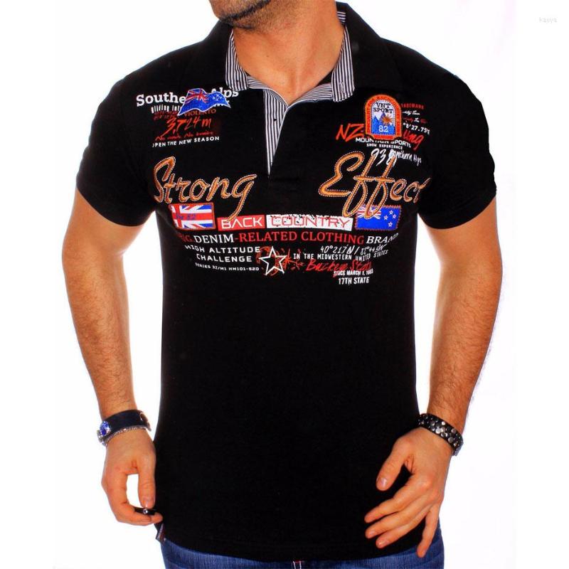 Men' Polos ZOGAA Men Polo Shirt Short Sleeve Casual Cotton Letter Printing Tee Sturndown For Fashions Tops Quality Shirts, Black
Men' Polos ZOGAA Men Polo Shirt Short Sleeve Casual Cotton Letter Printing Tee Sturndown For Fashions Tops Quality Shirts, Black