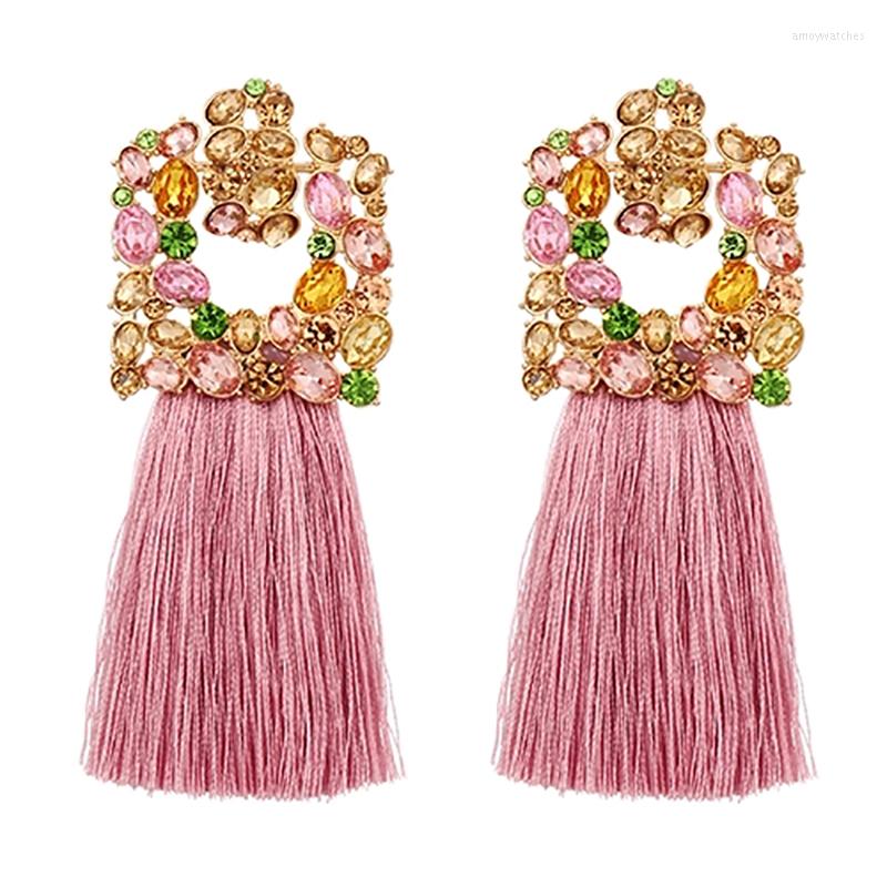 Dangle Earrings ZHINI Personality Colorful Long Tassel For Women Luxury Punk Zircon Crystal Geometric Square Earring Jewelry
Dangle Earrings ZHINI Personality Colorful Long Tassel For Women Luxury Punk Zircon Crystal Geometric Square Earring Jewelry