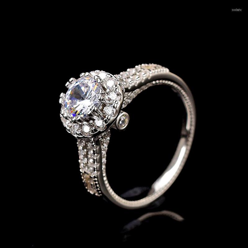 Cluster Rings COSYA 925 Sterling Silver 1 Diamond With GRA Luxury Moissanite Wedding For Women Sparkling Engagement Fine Jewelry
Cluster Rings COSYA 925 Sterling Silver 1 Diamond With GRA Luxury Moissanite Wedding For Women Sparkling Engagement Fine Jewelry