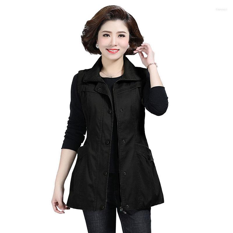 Women's Vests 2022Spring Autumn Middle-Aged Elderly Female Mothers Wear Vest Slim Sleeveless Jacket Waistcoat Women Coat Cardigan Lady 566, Armygreen
Women's Vests 2022Spring Autumn Middle-Aged Elderly Female Mothers Wear Vest Slim Sleeveless Jacket Waistcoat Women Coat Cardigan Lady 566, Armygreen