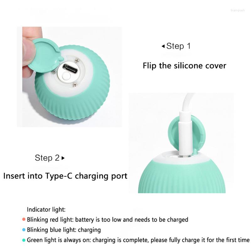 Cat Toys Electric Ball Automatic Rolling Smart For Cats Training Self-moving Kitten Indoor Interactive Playing