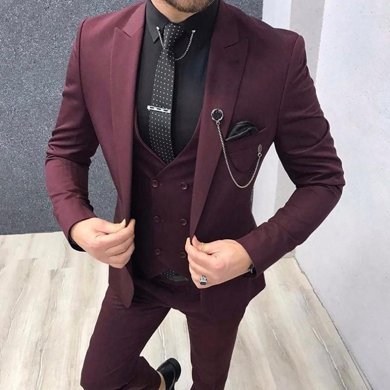 Men's Suits 2022 Colorful Burgundy Costume Homme Men Wedding Tuxedos For Groom Slim Fit Blazer Terno Masculino 3 Pieces Jacket Pant, Black
Men's Suits 2022 Colorful Burgundy Costume Homme Men Wedding Tuxedos For Groom Slim Fit Blazer Terno Masculino 3 Pieces Jacket Pant, Black