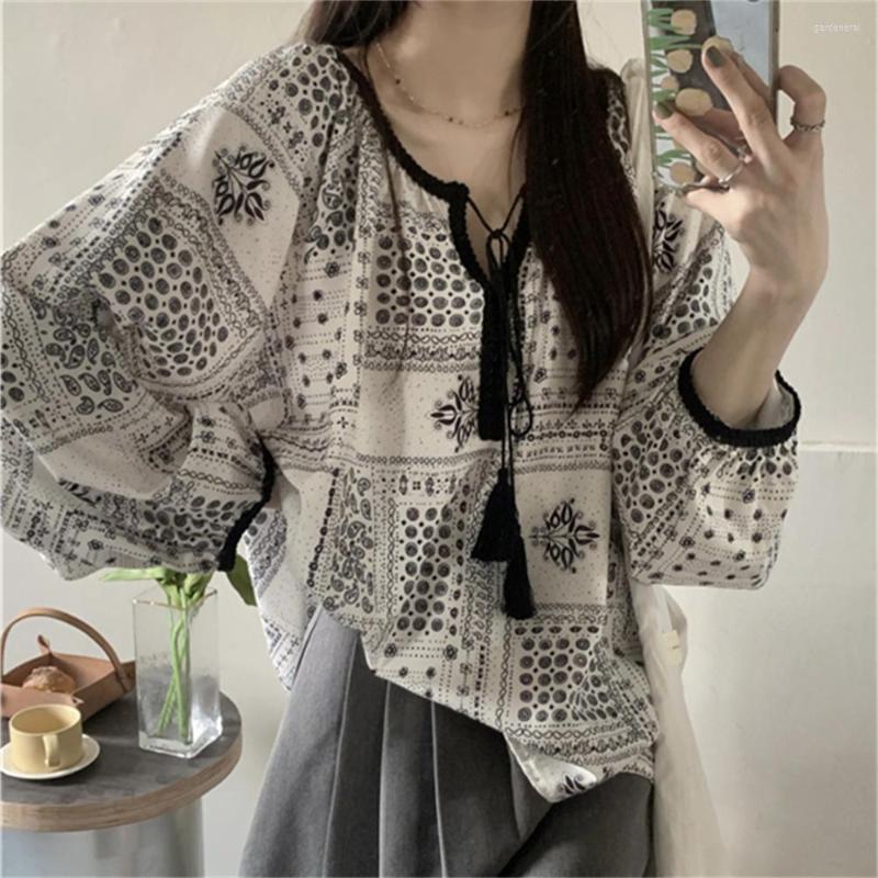 Women's Blouses PLAMTEE Oversize Sweet Retro Tops Autumn Women OL 2022 Casual Full Sleeve Chic Slim Elegant Printed Florals Loose
Women's Blouses PLAMTEE Oversize Sweet Retro Tops Autumn Women OL 2022 Casual Full Sleeve Chic Slim Elegant Printed Florals Loose