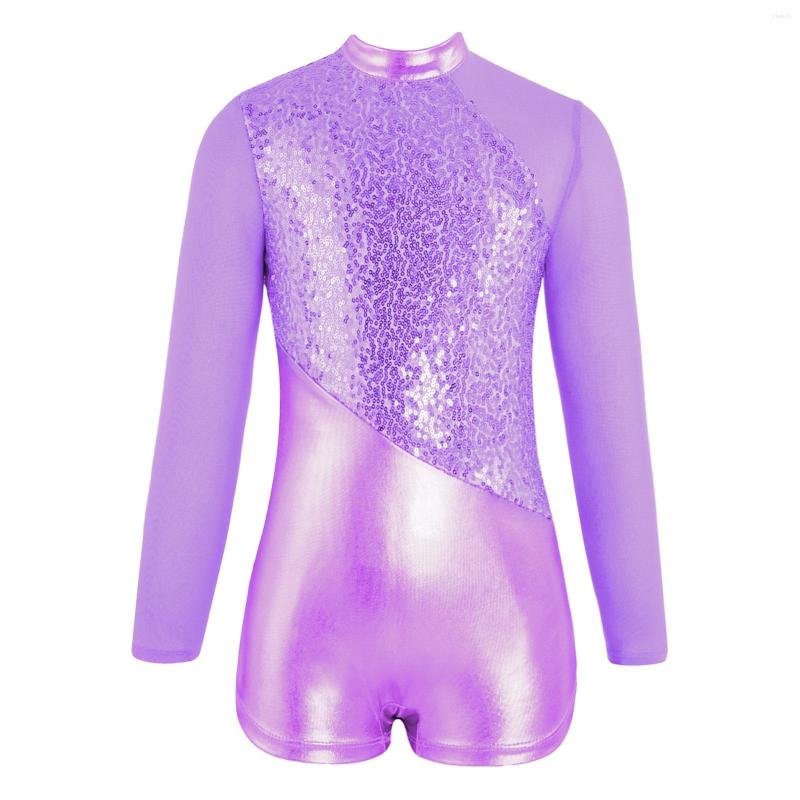 Stage Wear Sequins Kids Girl Ballet Dance Jumpsuit Long Sleeves Bodysuit Ballerina Costumes Gymnastics Workout Dress For Performance, Black
Stage Wear Sequins Kids Girl Ballet Dance Jumpsuit Long Sleeves Bodysuit Ballerina Costumes Gymnastics Workout Dress For Performance, Black