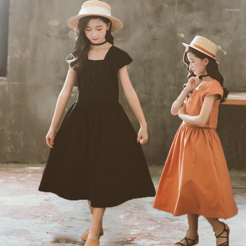 Clothing Sets Cotton Girls Summer Two Piece Sleeveless Children Fashion Clothes Suit Casual Outfits, Black
Clothing Sets Cotton Girls Summer Two Piece Sleeveless Children Fashion Clothes Suit Casual Outfits, Black