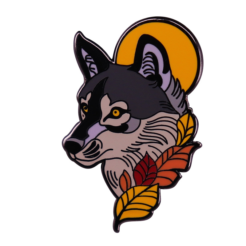 Wolf Enamel Pin Anime Pins Badges on Backpack Accessories for Jewelry Animals Manga Gift Brooches Lapel Badge, As picture
Wolf Enamel Pin Anime Pins Badges on Backpack Accessories for Jewelry Animals Manga Gift Brooches Lapel Badge, As picture