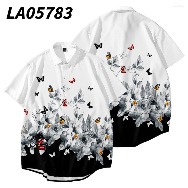 Men' Casual Shirts Summer Men Breathable Vacation White Butterfly Printed Short Sleeve Button Down Hawaiian
Men' Casual Shirts Summer Men Breathable Vacation White Butterfly Printed Short Sleeve Button Down Hawaiian