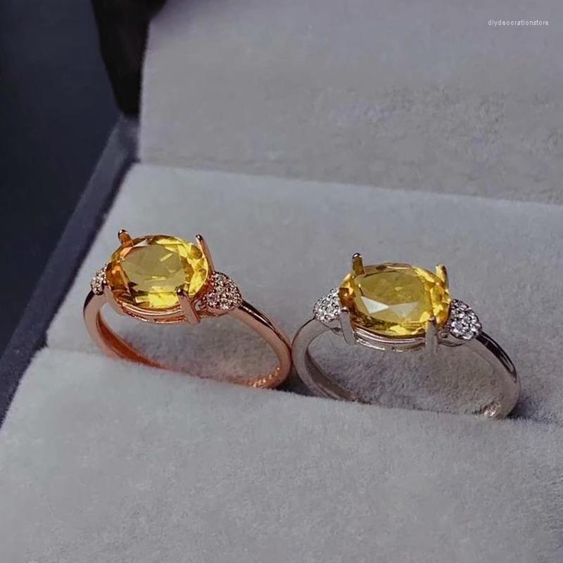 Cluster Rings Classic Silver Inlaid Four-claw Topaz Ring Female Opening Adjustable Light Luxury Lady Glamour Wedding Engagement Jewelry
Cluster Rings Classic Silver Inlaid Four-claw Topaz Ring Female Opening Adjustable Light Luxury Lady Glamour Wedding Engagement Jewelry