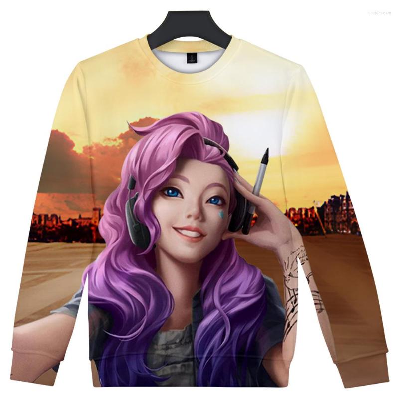 Men's Hoodies Kda The Baddest Round Collar Hoodie Sweatshirt O-neck Fashion Cool Game Song Harajuku 3D Not Hooded Long Sleeve Casual, Yh02
Men's Hoodies Kda The Baddest Round Collar Hoodie Sweatshirt O-neck Fashion Cool Game Song Harajuku 3D Not Hooded Long Sleeve Casual, Yh02