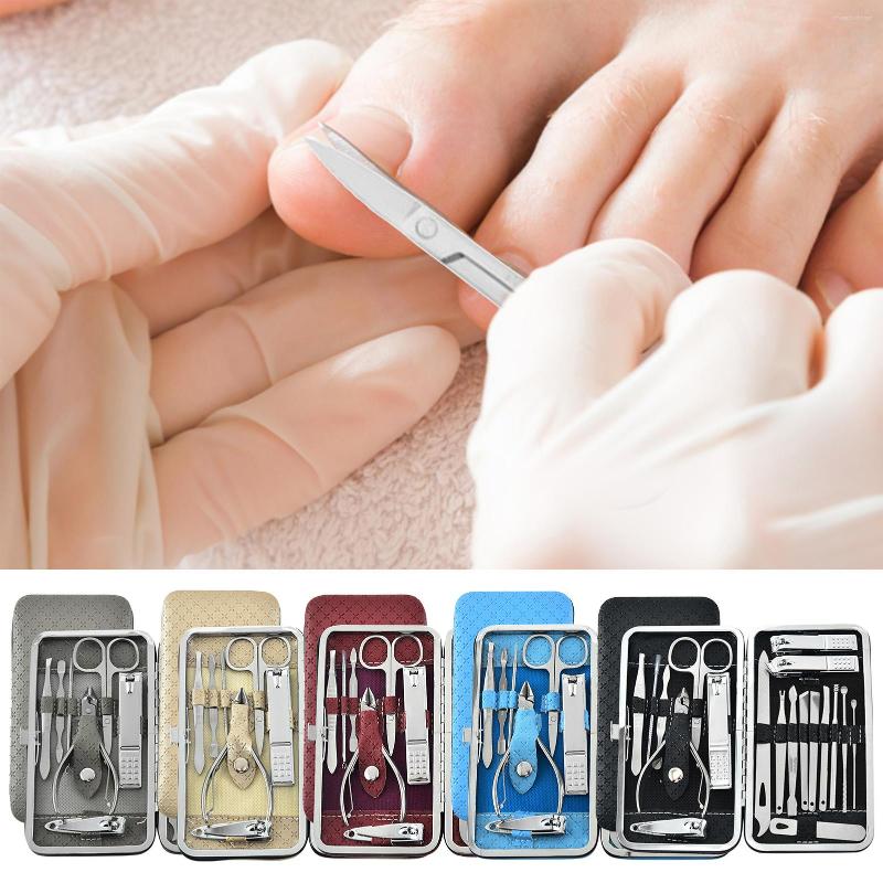 Nail Art Kits Tools With PU Leather Travel Case Stainless Steel Manicure Set Suitable For Beauty Salon
Nail Art Kits Tools With PU Leather Travel Case Stainless Steel Manicure Set Suitable For Beauty Salon