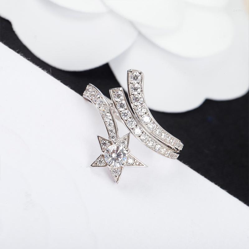 Cluster Rings High Quality Pure 925 Sterling Silver Jewelry Lady Meteor Star Ring Party Accessory Wedding Birthday Gift
Cluster Rings High Quality Pure 925 Sterling Silver Jewelry Lady Meteor Star Ring Party Accessory Wedding Birthday Gift