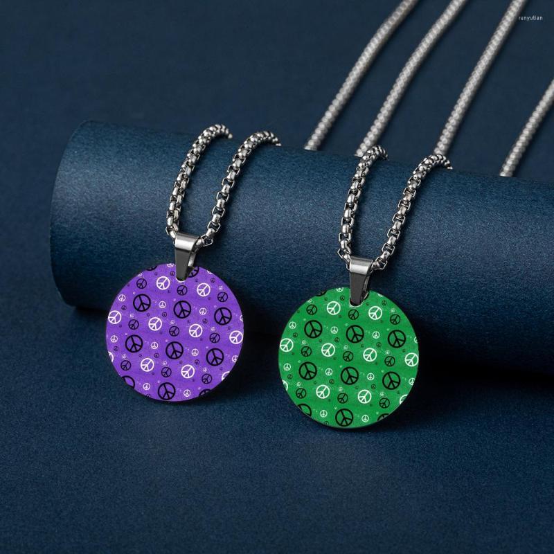 Pendant Necklaces Peace Sign Symbol For Men Women Love Stainless Steel Chain Choker Fashion Male Female Jewelry
Pendant Necklaces Peace Sign Symbol For Men Women Love Stainless Steel Chain Choker Fashion Male Female Jewelry
