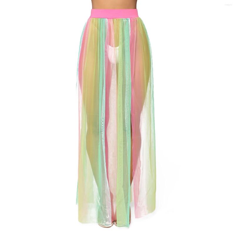 Skirts Beach Skirt Women's Perspective Split Matching Summer Waist Casual Belt Sexy High Color, Multicolor
Skirts Beach Skirt Women's Perspective Split Matching Summer Waist Casual Belt Sexy High Color, Multicolor