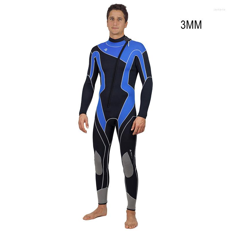 

Women's Swimwear 3MM Full Body Scuba Neoprene Surfing Wetsuit For Men Keep Warm Snorkeling Long Sleeve Water Sport Spearfishing Swim Diving, M152 3mm