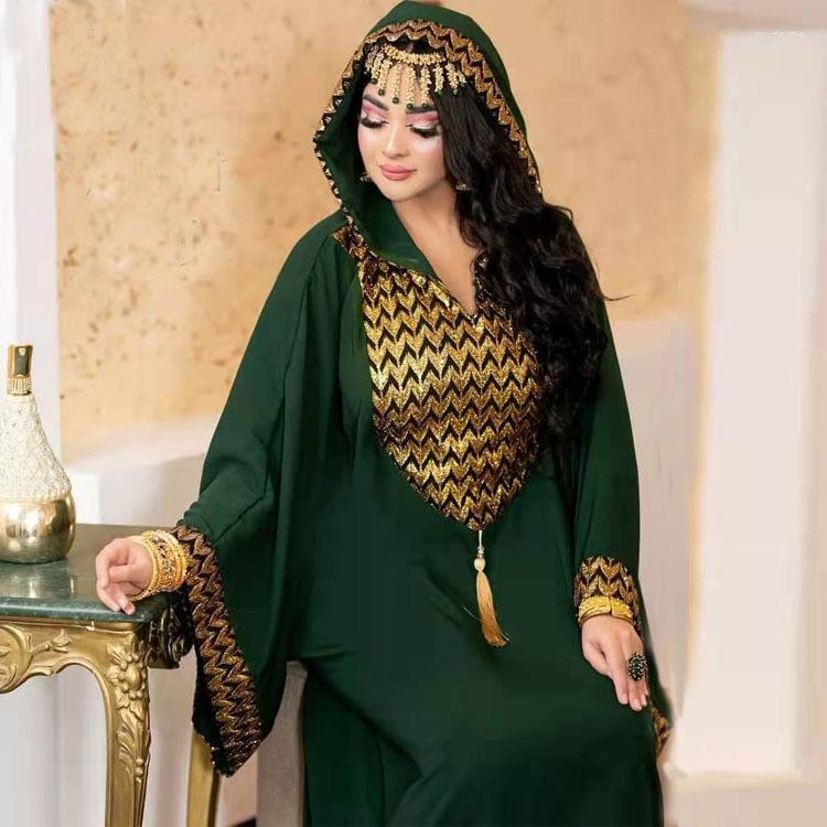 Ethnic Clothing Wepbel Muslim Abaya Dubai Women Long Dress Turkey Kaftan Pullover Djellaba Knitting Red Ramadan Islamic Robe abaya dubai kaftan chauss