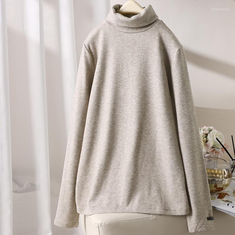 Women's T Shirts Autumn And Winter Versatile Pullover Solid Undercoat T-shirt Women's Simple Soft High Collar Top, Black
Women's T Shirts Autumn And Winter Versatile Pullover Solid Undercoat T-shirt Women's Simple Soft High Collar Top, Black