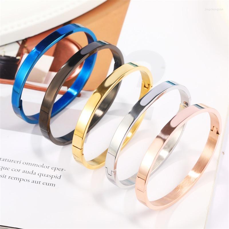 Bangle ZG Titanium Steel Bracelet For Men And Women Charms Simple Trend Can Be Lettering Fashion All-match Couples Jewelry
Bangle ZG Titanium Steel Bracelet For Men And Women Charms Simple Trend Can Be Lettering Fashion All-match Couples Jewelry
