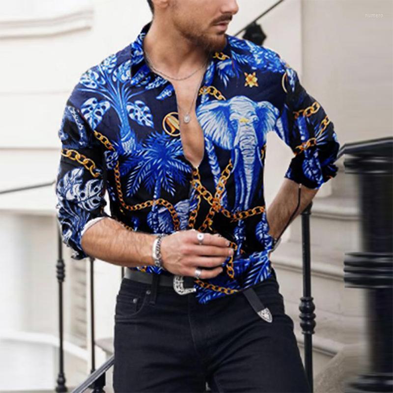 Men' Casual Shirts Vintage Pattern Printing Turn-down Collar Cardigan Tops For Men 2022 Autumn Fashion Streetwear Men' Long Sleeve, 07 print
Men' Casual Shirts Vintage Pattern Printing Turn-down Collar Cardigan Tops For Men 2022 Autumn Fashion Streetwear Men' Long Sleeve, 07 print