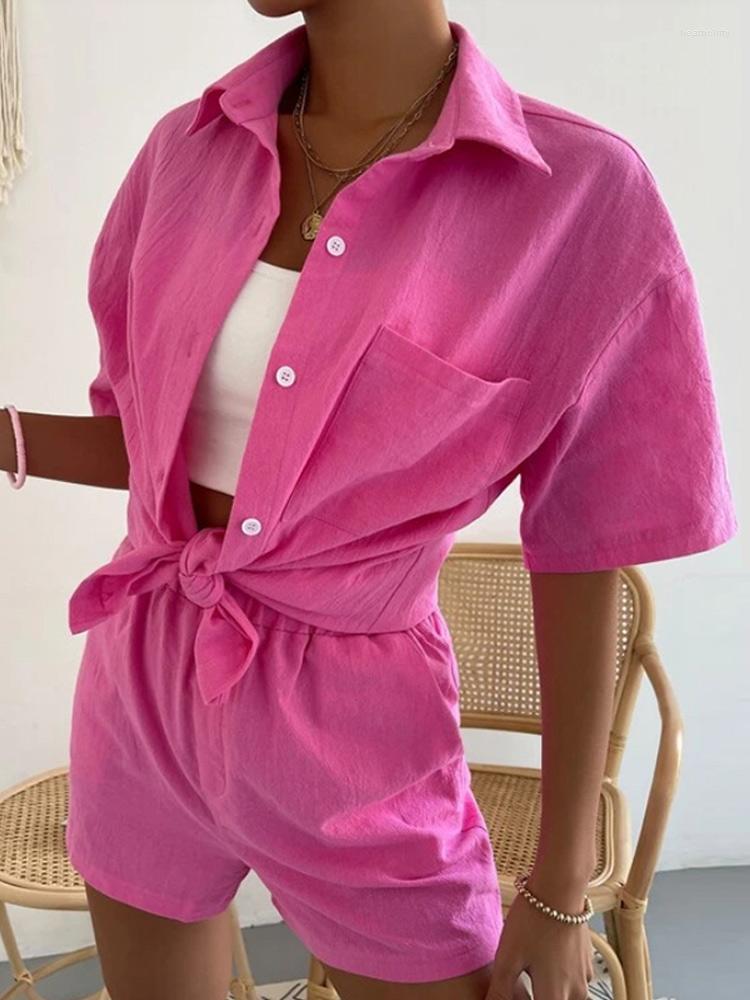 Women' Tracksuits Long Sleeve Single-breasted Top Broad-legged Shorts Set Fashion Ladies Sexy Solid Suit 2022 Summer Two Piece Outfits For, Light blue 01 pocket
Women' Tracksuits Long Sleeve Single-breasted Top Broad-legged Shorts Set Fashion Ladies Sexy Solid Suit 2022 Summer Two Piece Outfits For, Light blue 01 pocket