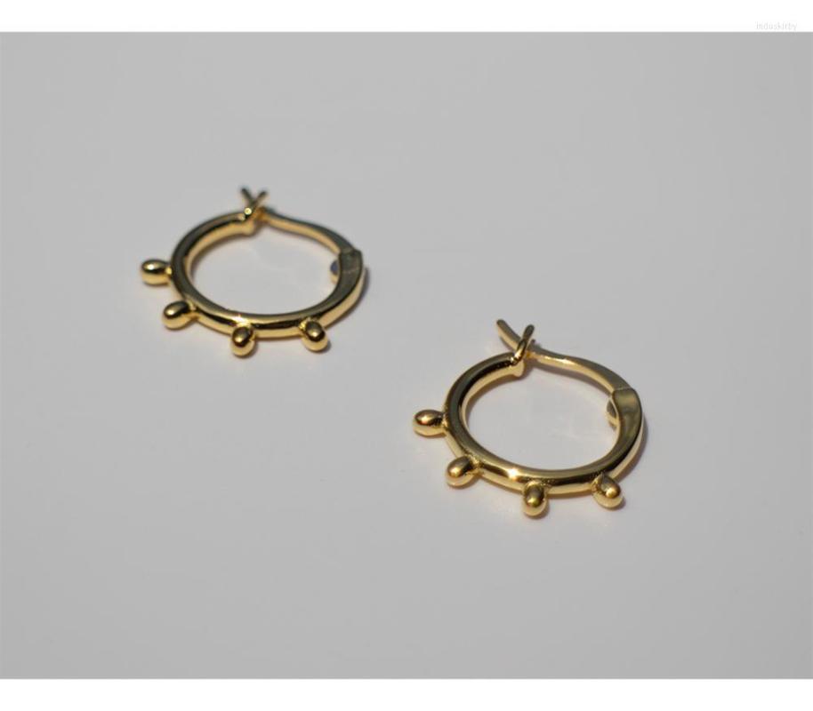 Hoop Earrings 925 Sterling Silver Earring Fashion Dot Round Ear Ring Bone Buckle Wild Personality Trend Female Gold Jewelry
Hoop Earrings 925 Sterling Silver Earring Fashion Dot Round Ear Ring Bone Buckle Wild Personality Trend Female Gold Jewelry