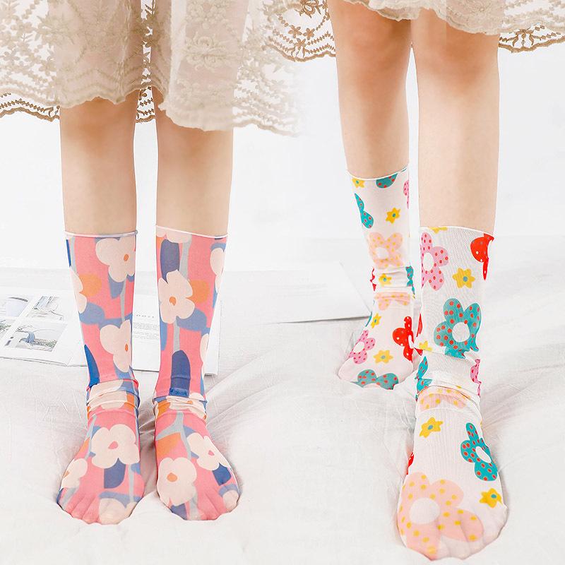 Women Socks Korean Trend 7 Kinds Of Colorful Lovely Flowers Soft Micro Bounce Pile Women's
Women Socks Korean Trend 7 Kinds Of Colorful Lovely Flowers Soft Micro Bounce Pile Women's