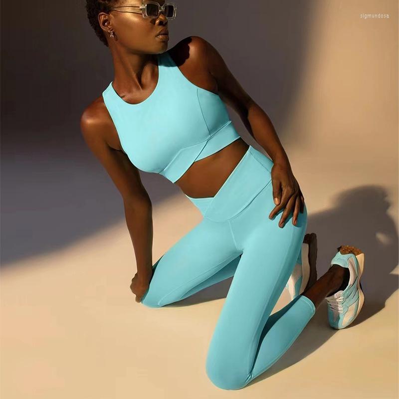 Active Sets Europe And The United States Fashion Yoga Set Women' Sleeveless Sexy Sports Top High Waist Hip Tight Pants Fitness Clothes
Active Sets Europe And The United States Fashion Yoga Set Women' Sleeveless Sexy Sports Top High Waist Hip Tight Pants Fitness Clothes