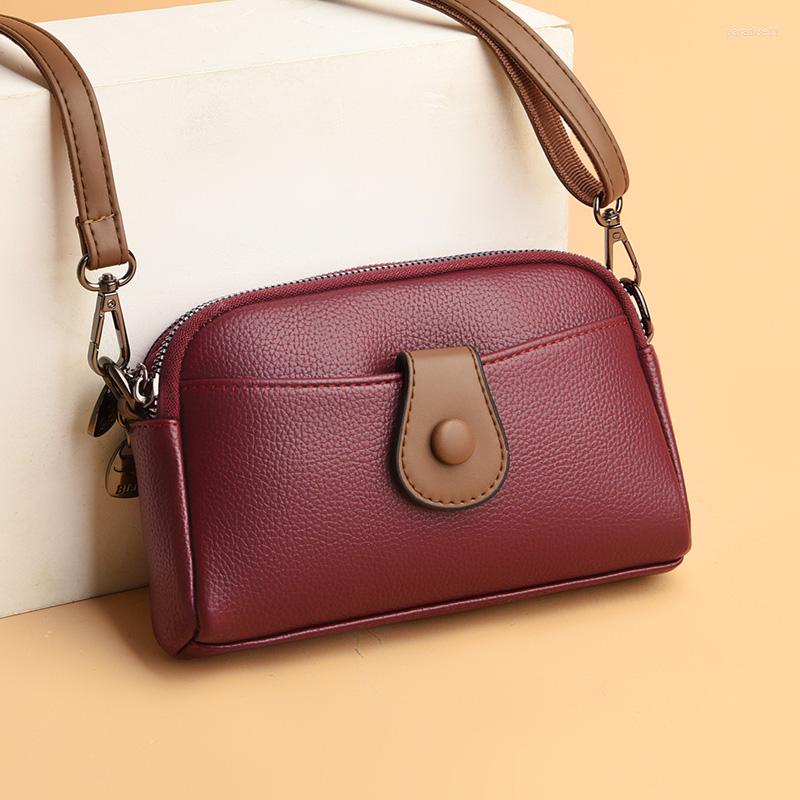 Evening Bags Fashion Ladies Shoulder Mini Size Crossbody Mobile Phone Bag Women Leather Handbags Soft 2022 Desinger Purses, Black
Evening Bags Fashion Ladies Shoulder Mini Size Crossbody Mobile Phone Bag Women Leather Handbags Soft 2022 Desinger Purses, Black