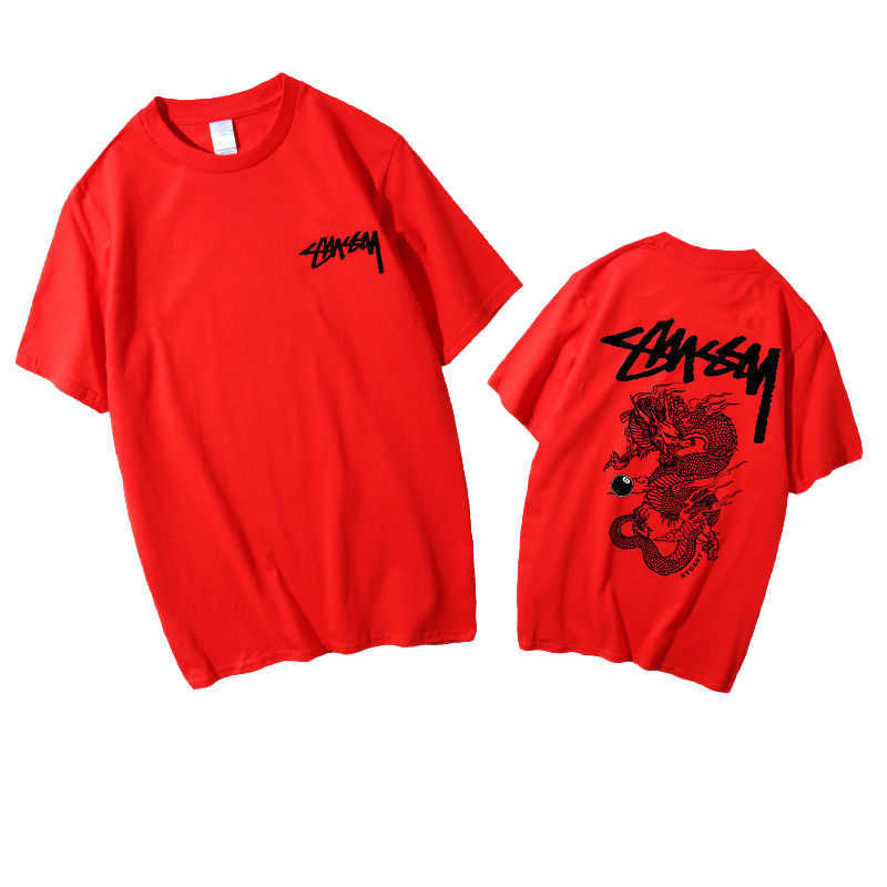 Designer Luxury Stusi Classic Totem Short Sleeve T-shirt Men And Women Fashion Trend Handsome Covering Meat Couple Half Top Clothes
Designer Luxury Stusi Classic Totem Short Sleeve T-shirt Men And Women Fashion Trend Handsome Covering Meat Couple Half Top Clothes