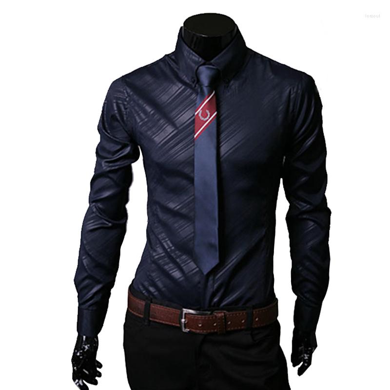 Men's Casual Shirts Mens Stripes Long Sleeved Slim White Social Male Clothes Business Camisa Masculina Chemise Christmas Shirt, Black
Men's Casual Shirts Mens Stripes Long Sleeved Slim White Social Male Clothes Business Camisa Masculina Chemise Christmas Shirt, Black