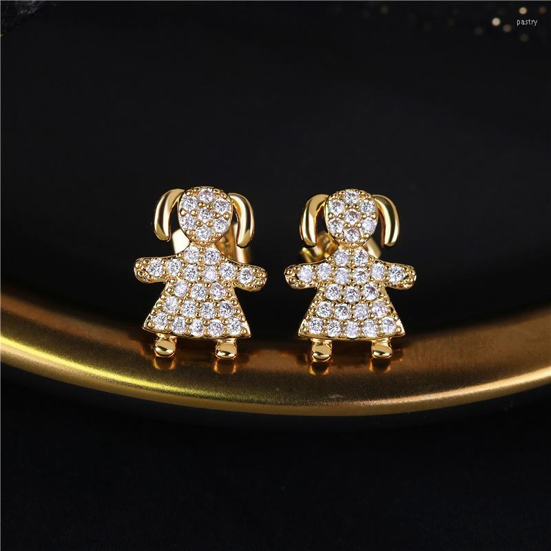Stud Earrings Cute Little Girl Unusual For Women 2022 Trend Zircon Korean Style Fashion Jewelry Punk Ear Accessories
Stud Earrings Cute Little Girl Unusual For Women 2022 Trend Zircon Korean Style Fashion Jewelry Punk Ear Accessories