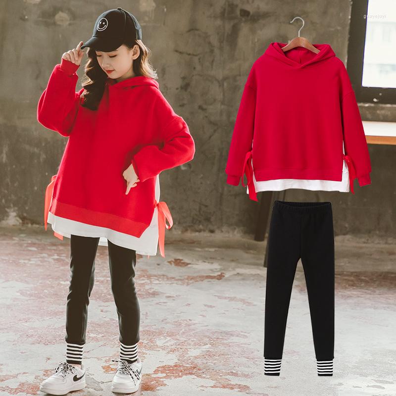 Clothing Sets Girl Hoodies Pants Two-piece Sweater Coat Casual Children Toddler Jacket Sweatershirt Autumn Pockets Outwear Tops, Red
Clothing Sets Girl Hoodies Pants Two-piece Sweater Coat Casual Children Toddler Jacket Sweatershirt Autumn Pockets Outwear Tops, Red
