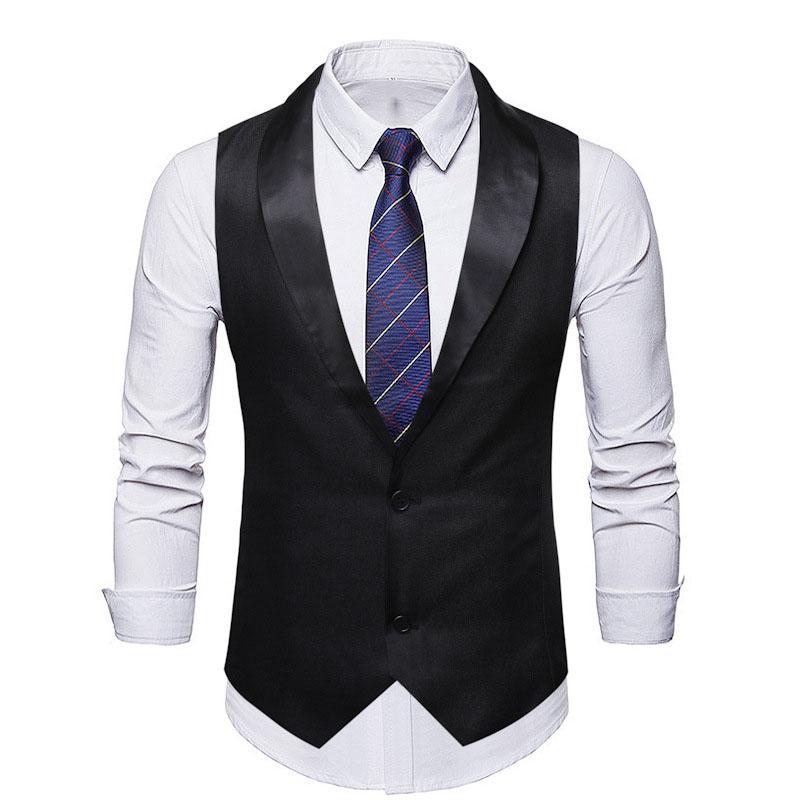 Men' Vests Black Shawl Lapel Suit Vest Men 2022 Brand Slim Fit Sleeveless Waistcoat Business Wedding Tuxedo Chaleco Hombre, Red
Men' Vests Black Shawl Lapel Suit Vest Men 2022 Brand Slim Fit Sleeveless Waistcoat Business Wedding Tuxedo Chaleco Hombre, Red