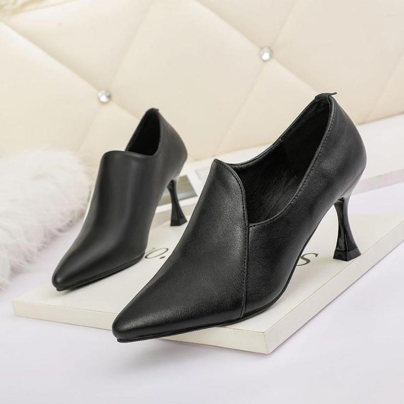 Dress Shoes Meriahzheng Sexy Pointed High Heels Nightclub Women's Single Stiletto Shallow Mouth Professional OL LSJ, Black
Dress Shoes Meriahzheng Sexy Pointed High Heels Nightclub Women's Single Stiletto Shallow Mouth Professional OL LSJ, Black