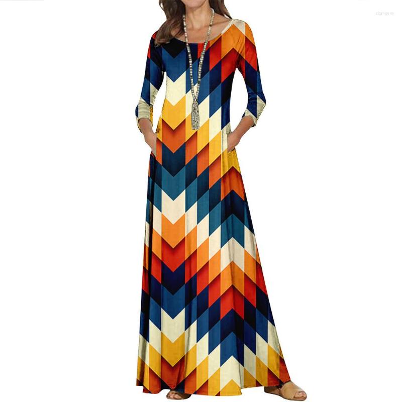 Casual Dresses Autumn Elegant Round Long A-line Dress Women Spring Sleeve Party Loose Beach
Casual Dresses Autumn Elegant Round Long A-line Dress Women Spring Sleeve Party Loose Beach