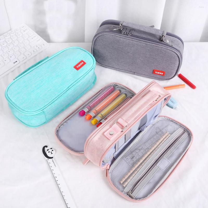Cosmetic Bags Multi Layer Brush Tool Makeup Bag Multi-Function Pen Eye Shadow Lipstick Organizer Box Student Pencil, Black
Cosmetic Bags Multi Layer Brush Tool Makeup Bag Multi-Function Pen Eye Shadow Lipstick Organizer Box Student Pencil, Black