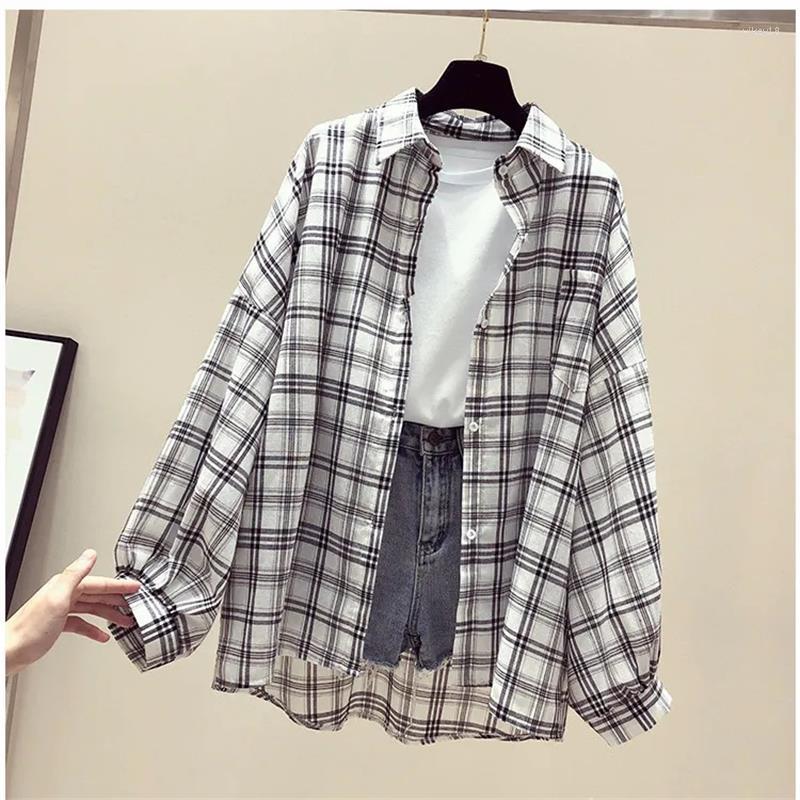 Women' Blouses Female Daily Streetwear Cute Student Clothing Fashion Vintage Girl Shirt OutwearWomen Korean Thin Plaid Loose Shirts
Women' Blouses Female Daily Streetwear Cute Student Clothing Fashion Vintage Girl Shirt OutwearWomen Korean Thin Plaid Loose Shirts