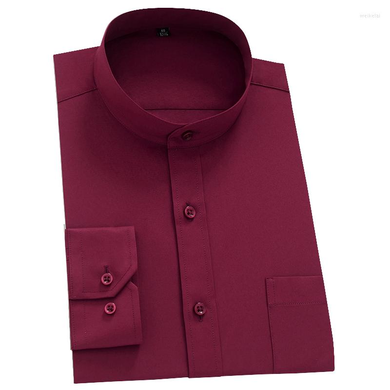 Men's Casual Shirts Mandarin Bussiness Formal For Men Chinease Stand Collar Solid Plain White Dress Shirt Regular Fit Long Sleeve Male Tops, Jd-501
Men's Casual Shirts Mandarin Bussiness Formal For Men Chinease Stand Collar Solid Plain White Dress Shirt Regular Fit Long Sleeve Male Tops, Jd-501