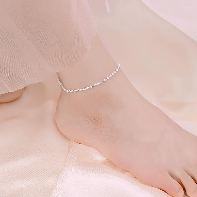 Anklets Women's Sparkling Anklet Fashion All-Match Cauliflower Necklace Simple And Fresh Women
Anklets Women's Sparkling Anklet Fashion All-Match Cauliflower Necklace Simple And Fresh Women